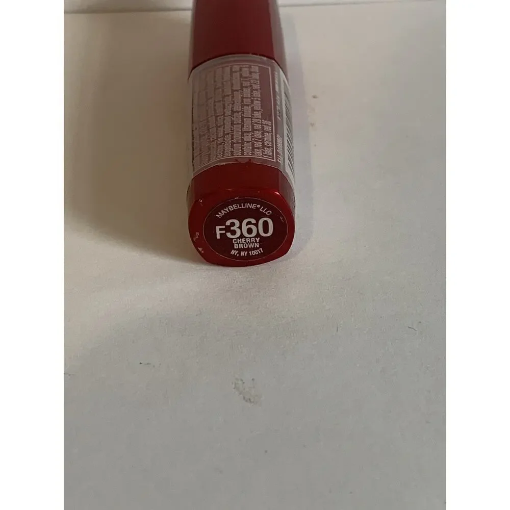 Maybelline moisture extreme lipstick Bitten Plum #435 NEW HTF Red VTG y2K raisin